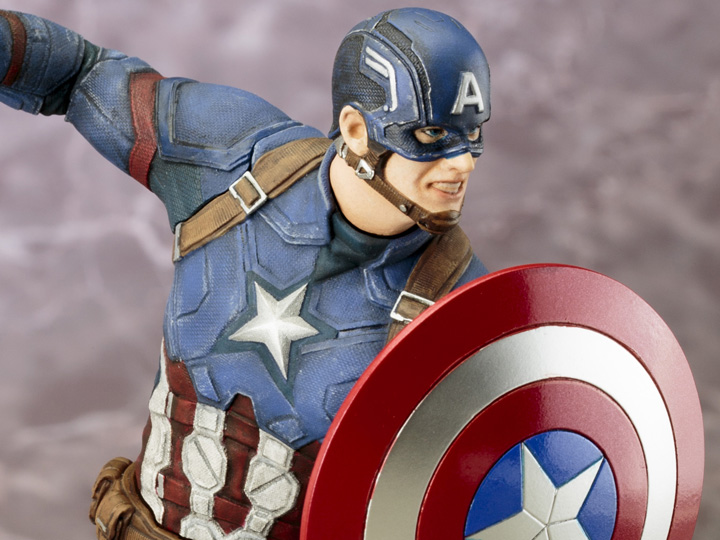 Captain America: Civil War ArtFX+ Captain America Statue Gallery Image 1
