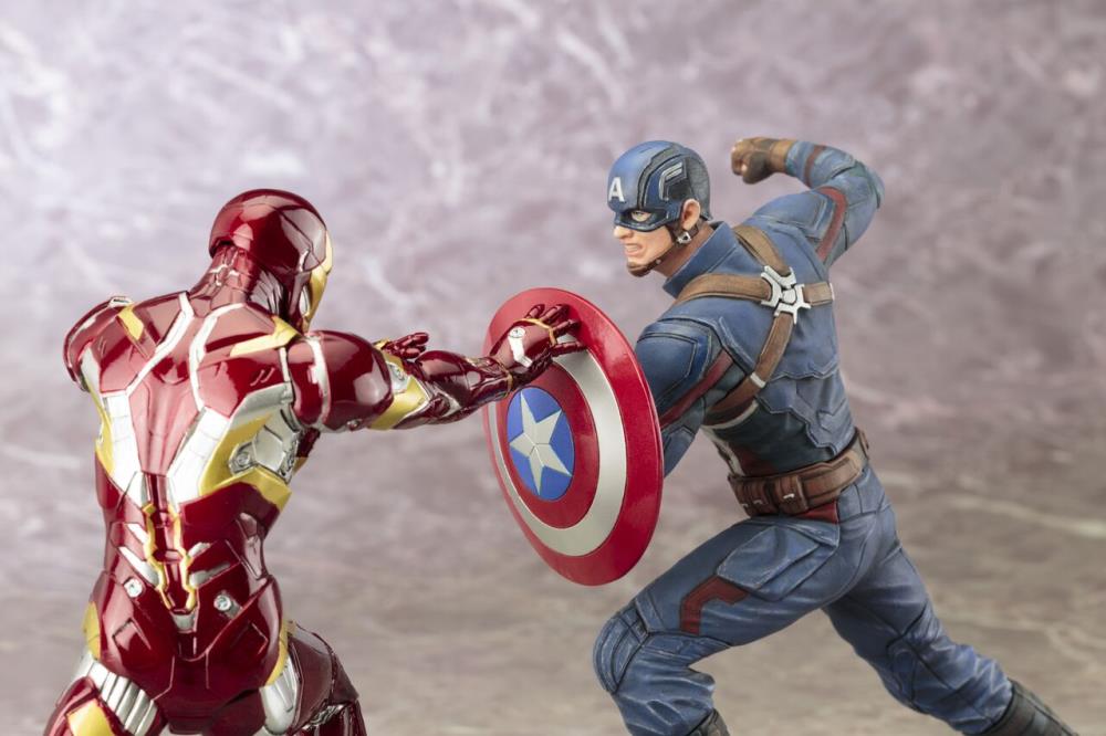 Captain America: Civil War ArtFX+ Captain America Statue Gallery Image 10