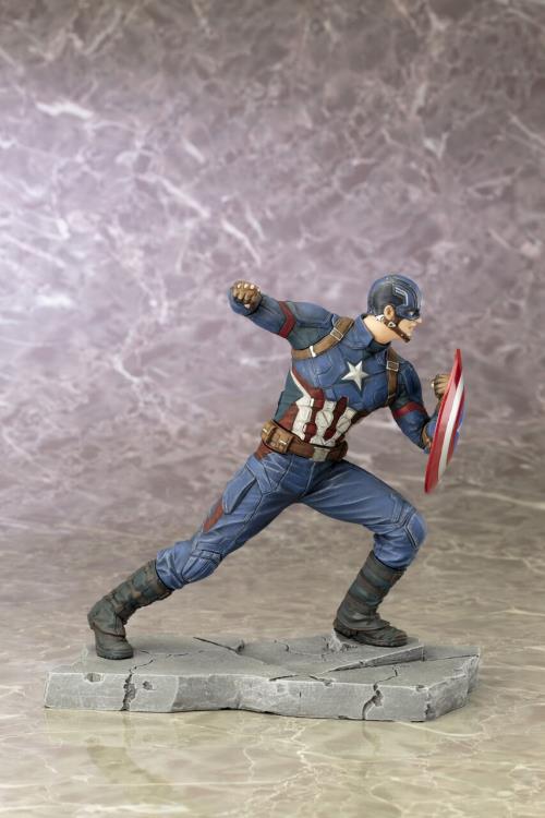 Captain America: Civil War ArtFX+ Captain America Statue Gallery Image 7