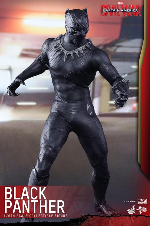 Captain America: Civil War MMS363 Black Panther 1/6th Scale Collectible Figure Gallery Image 7