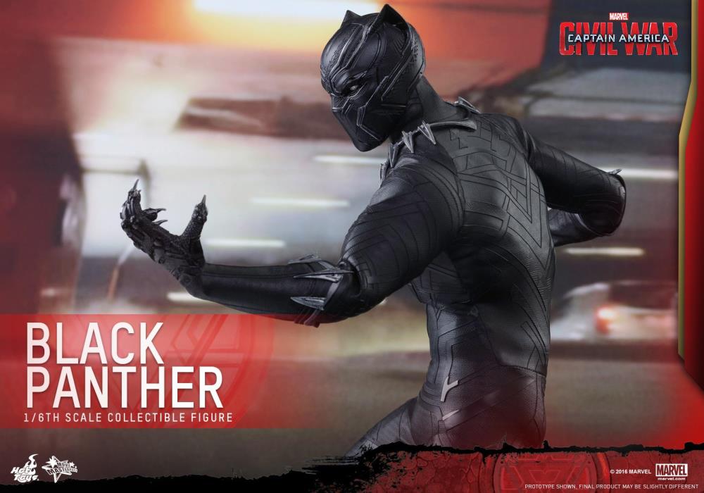 Captain America: Civil War MMS363 Black Panther 1/6th Scale Collectible Figure Gallery Image 11