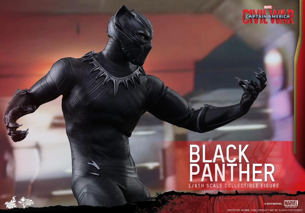 Captain America: Civil War MMS363 Black Panther 1/6th Scale Collectible Figure Gallery Image 10