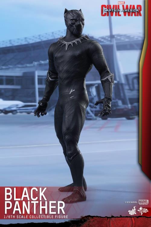 Captain America: Civil War MMS363 Black Panther 1/6th Scale Collectible Figure Gallery Image 3