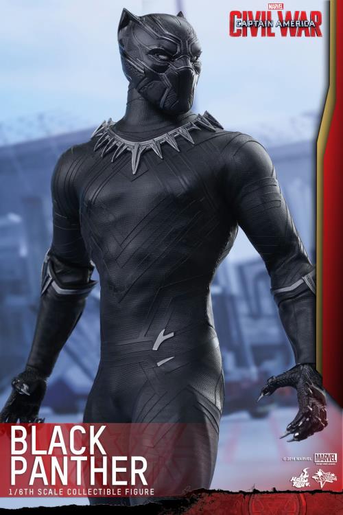Captain America: Civil War MMS363 Black Panther 1/6th Scale Collectible Figure Gallery Image 8