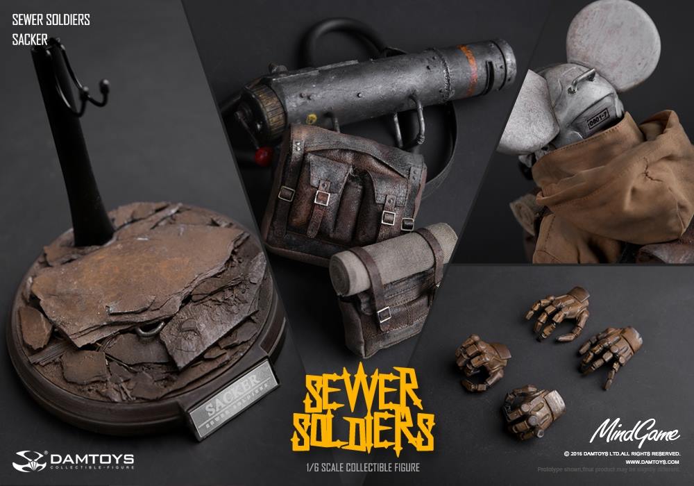 MindGame Sewer Soldiers Sacker 1/6 Scale Figure Gallery Image 15