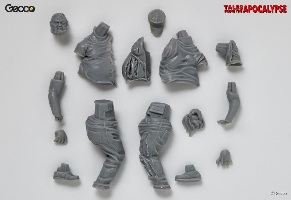 Tales From The Apocalypse 1/16 Scale Model Kit Scene 01 - The Truck Driver Gallery Image 8