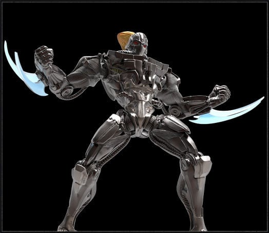 Killer Instinct 6" Figure Wave 01 - Fulgore Gallery Image 3