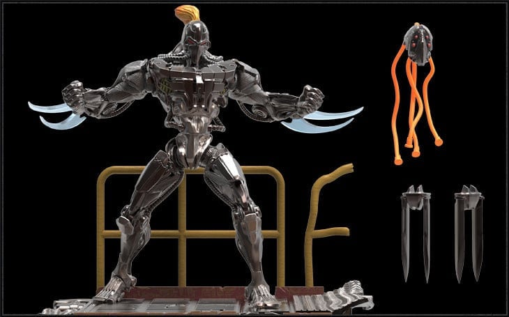 Killer Instinct 6" Figure Wave 01 - Fulgore Gallery Image 6