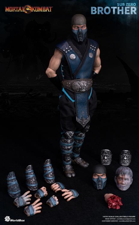 Mortal Kombat Sub-Zero (Kuai Liang Brother Edition) 1/6 Scale Figure Gallery Image 8