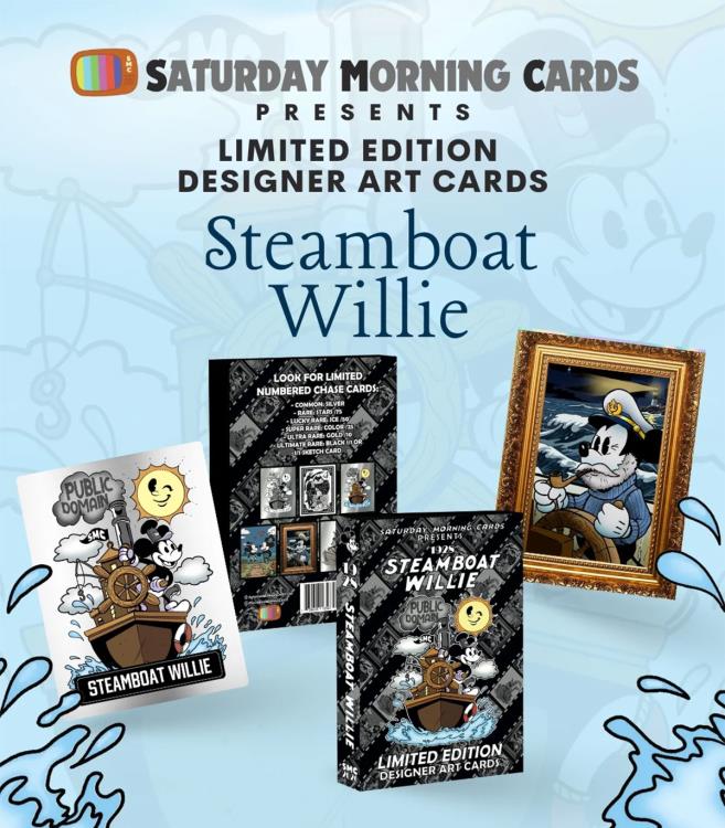 Steamboat Willie (1928) Vol. 2 Single Card Limited Edition Collectible Gallery Image 3