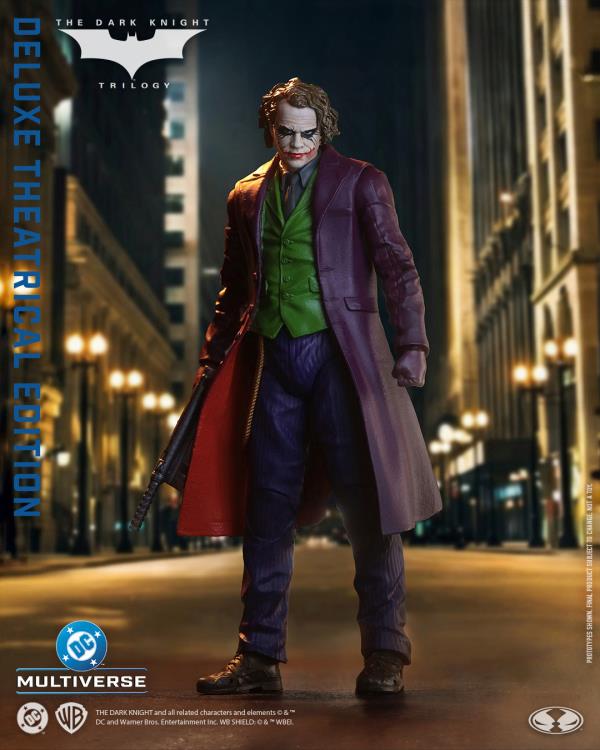The Dark Knight DC Multiverse The Joker (Deluxe Theatrical Edition) Action Figure Gallery Image 3