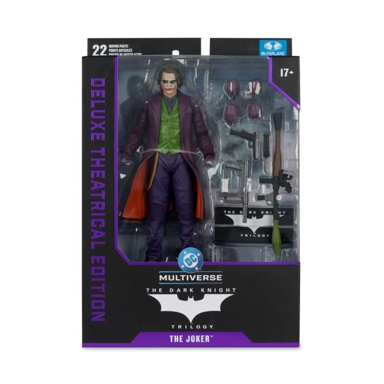 The Dark Knight DC Multiverse The Joker (Deluxe Theatrical Edition