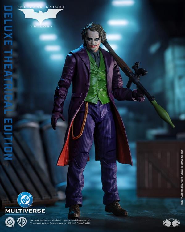 The Dark Knight DC Multiverse The Joker (Deluxe Theatrical Edition