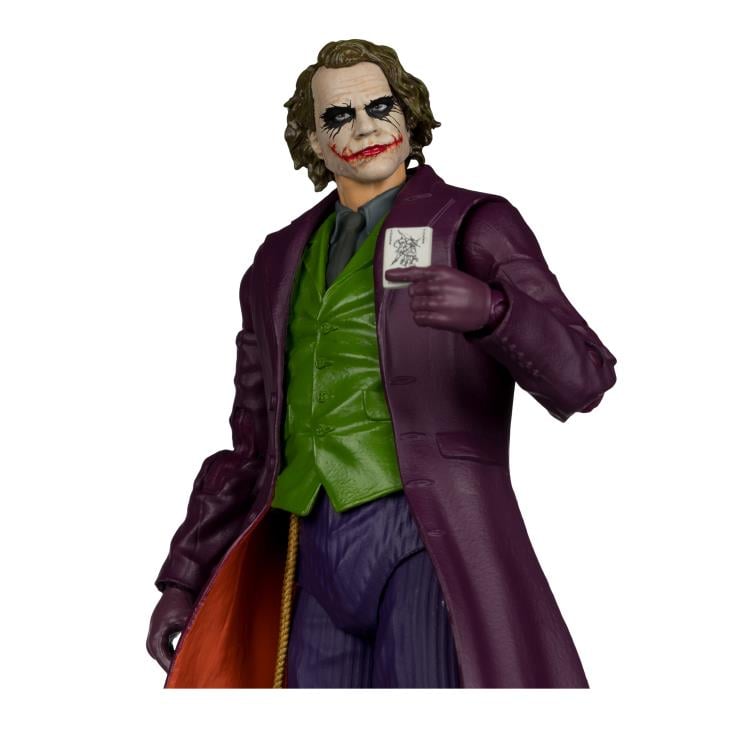 The Dark Knight DC Multiverse The Joker (Deluxe Theatrical Edition) Action Figure Gallery Image 10