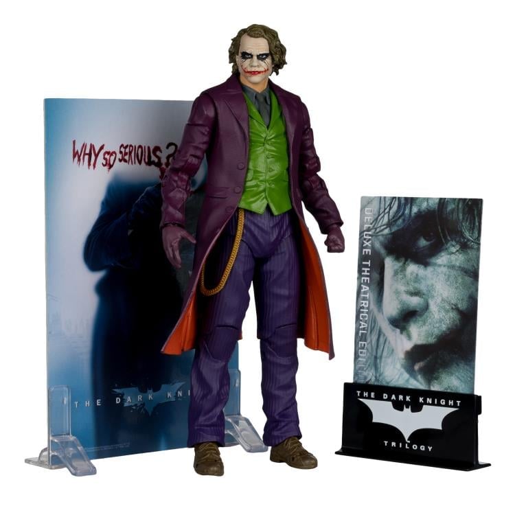 The Dark Knight DC Multiverse The Joker (Deluxe Theatrical Edition