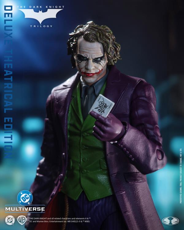 The Dark Knight DC Multiverse The Joker (Deluxe Theatrical Edition) Action Figure Gallery Image 6