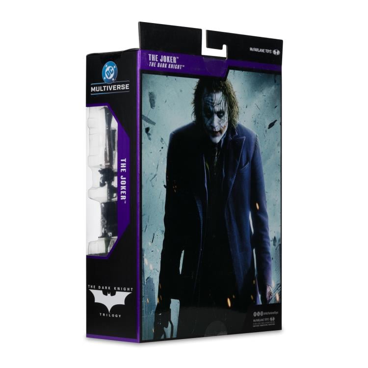 The Dark Knight DC Multiverse The Joker (Deluxe Theatrical Edition) Action Figure Gallery Image 16