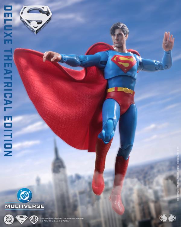 Superman (1978) DC Multiverse Superman (Deluxe Theatrical Edition) Action Figure Gallery Image 3