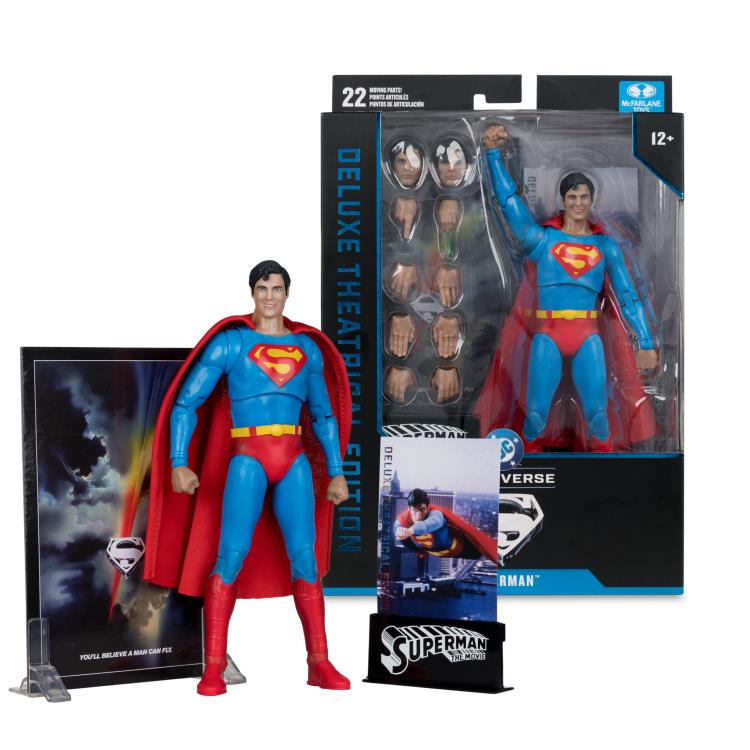 Superman (1978) DC Multiverse Superman (Deluxe Theatrical Edition) Action Figure Gallery Image 12