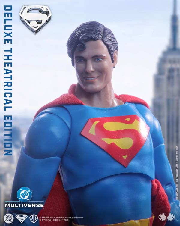 Superman (1978) DC Multiverse Superman (Deluxe Theatrical Edition) Action Figure Gallery Image 5