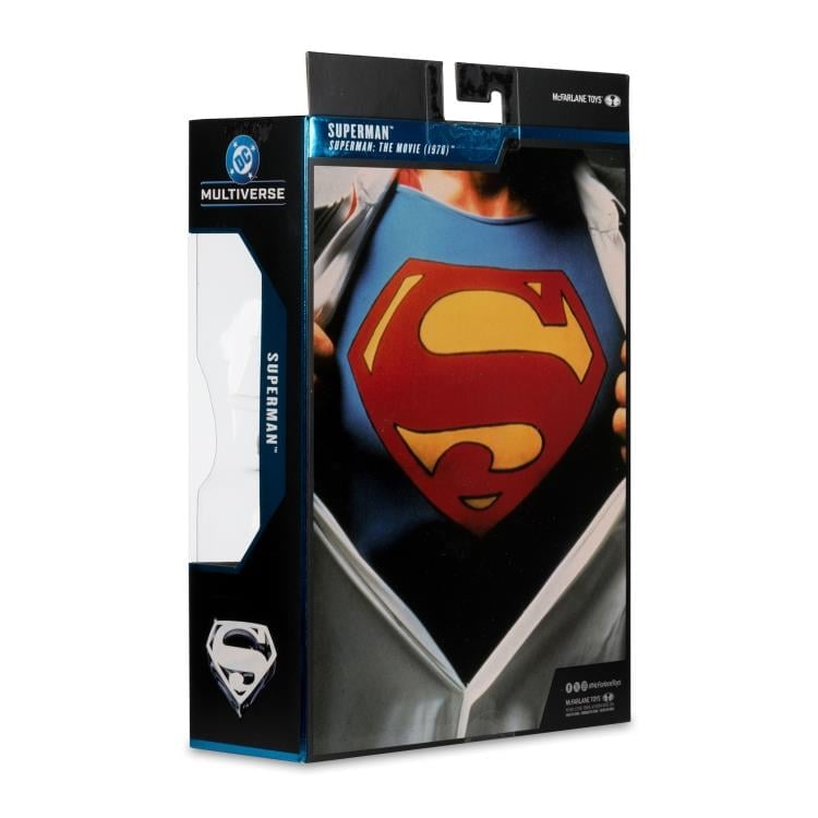 Superman (1978) DC Multiverse Superman (Deluxe Theatrical Edition) Action Figure Gallery Image 16