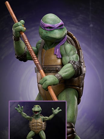 Teenage Mutant Ninja Turtles (1990) Donatello (Deluxe Ver.) 1/2 Scale Statue Gallery Image 2