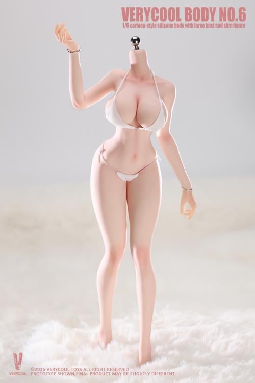 Female Body No.6 Voluptuous Physique (Ver. B) 1/6 Scale Silicone Body Gallery Image 11