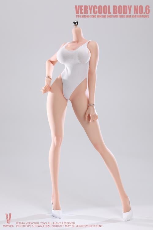 Female Body No.6 Voluptuous Physique (Ver. B) 1/6 Scale Silicone Body Gallery Image 16