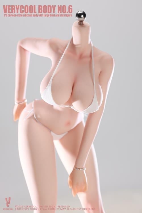 Female Body No.6 Voluptuous Physique (Ver. C) 1/6 Scale Silicone Body Gallery Image 14