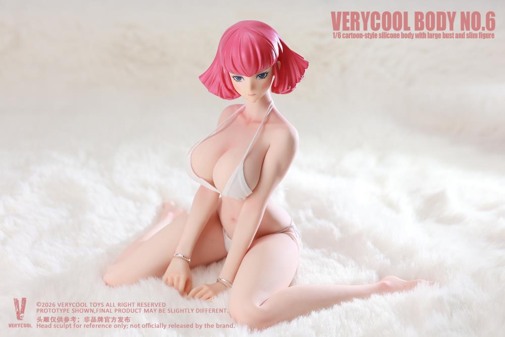 Female Body No.6 Voluptuous Physique (Ver. C) 1/6 Scale Silicone Body Gallery Image 10