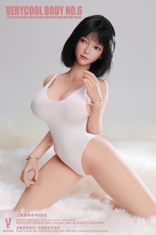 Female Body No.6 Voluptuous Physique (Ver. C) 1/6 Scale Silicone Body Gallery Image 8