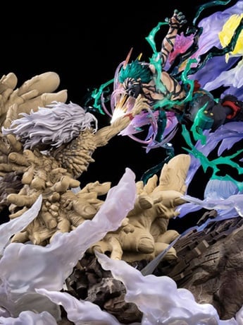 tk　ジオラマ&R35×1 My Hero Academia HQS Dioramax Izuku Midoriya vs. Tomura Shigaraki