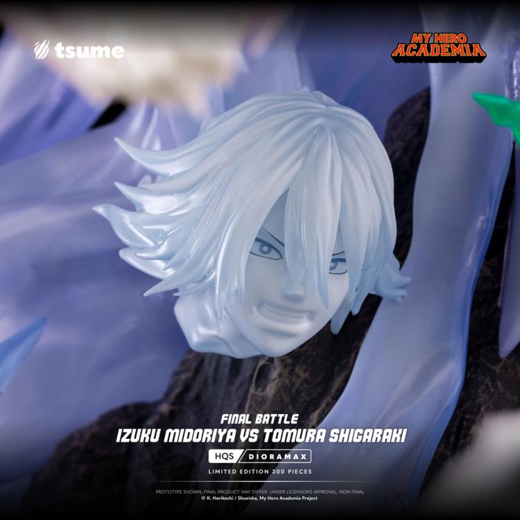 My Hero Academia HQS Dioramax Izuku Midoriya vs. Tomura Shigaraki (Final Battle Ver.) 1/4 Scale Limited Edition Statue Gallery Image 26