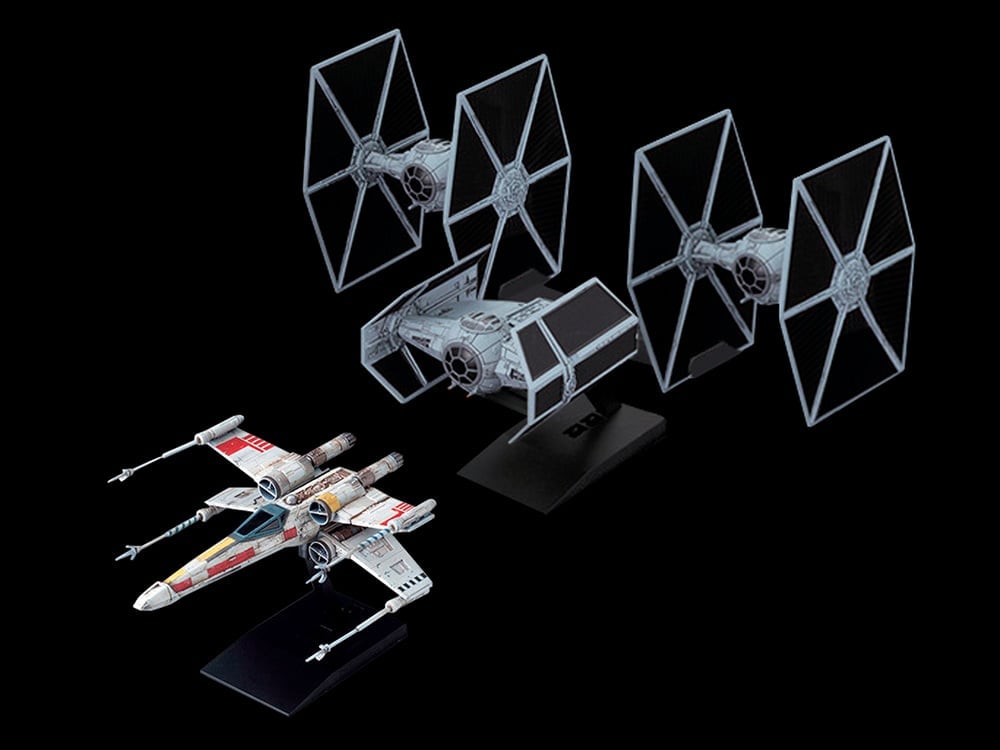 Star Wars: A New Hope Vehicle Model 020 Trench Run Model Kit Set