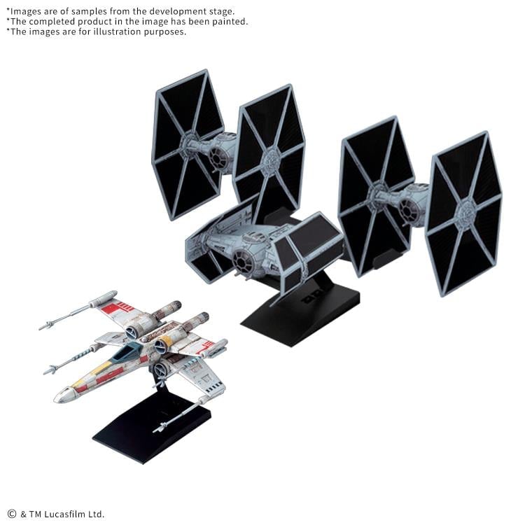 Star Wars: A New Hope Vehicle Model 020 Trench Run Model Kit Set