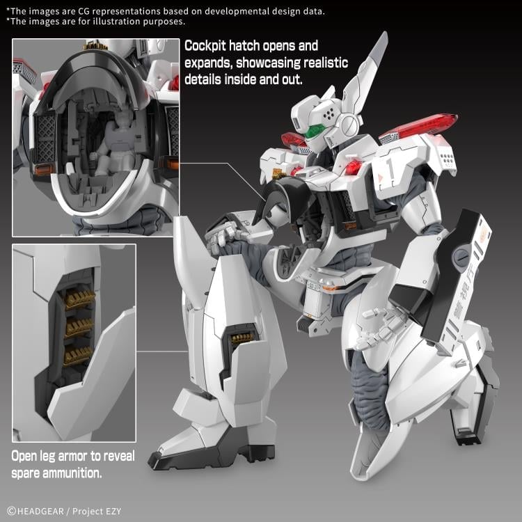 Patlabor RG AV-98 Ingram Plus (AV-98Plus) 1/48 Scale Model Kit