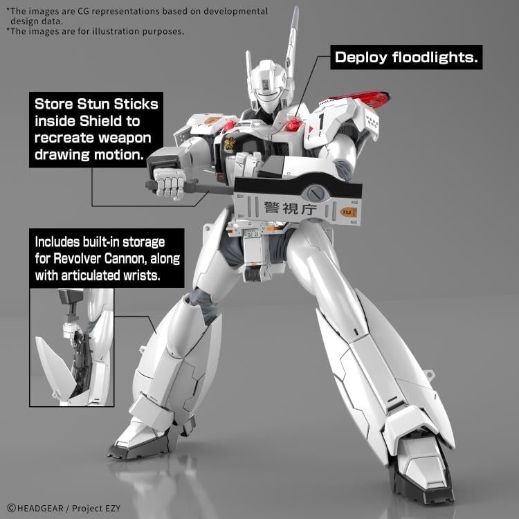 Patlabor RG AV-98 Ingram Plus (AV-98Plus) 1/48 Scale Model Kit