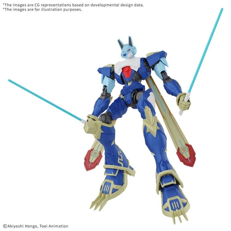 Digimon Figure-rise Standard Amplified MagnaGarurumon Model Kit Gallery Image 4