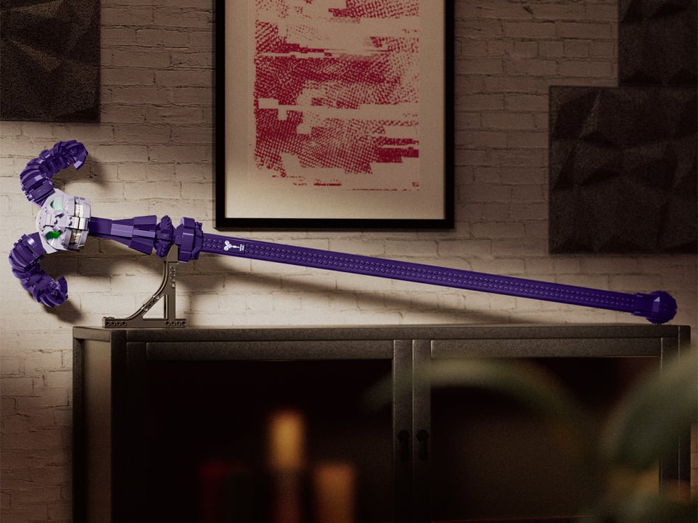 Masters of the Universe Brick Shop Skeletor Havoc Staff 1/2 Scale Replica Building Set Gallery Image 1