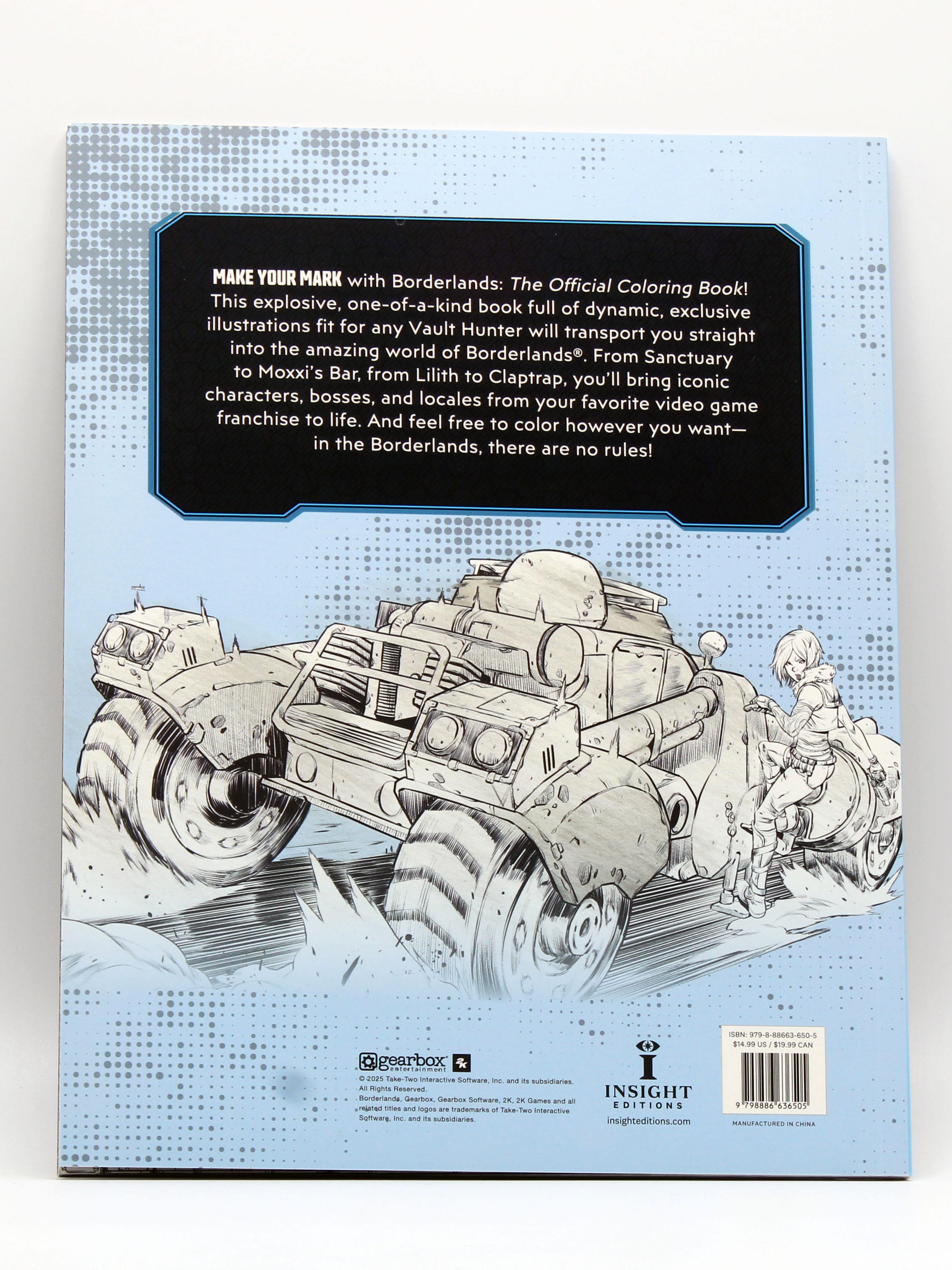 Borderlands: The Official Coloring Book Gallery Image 3