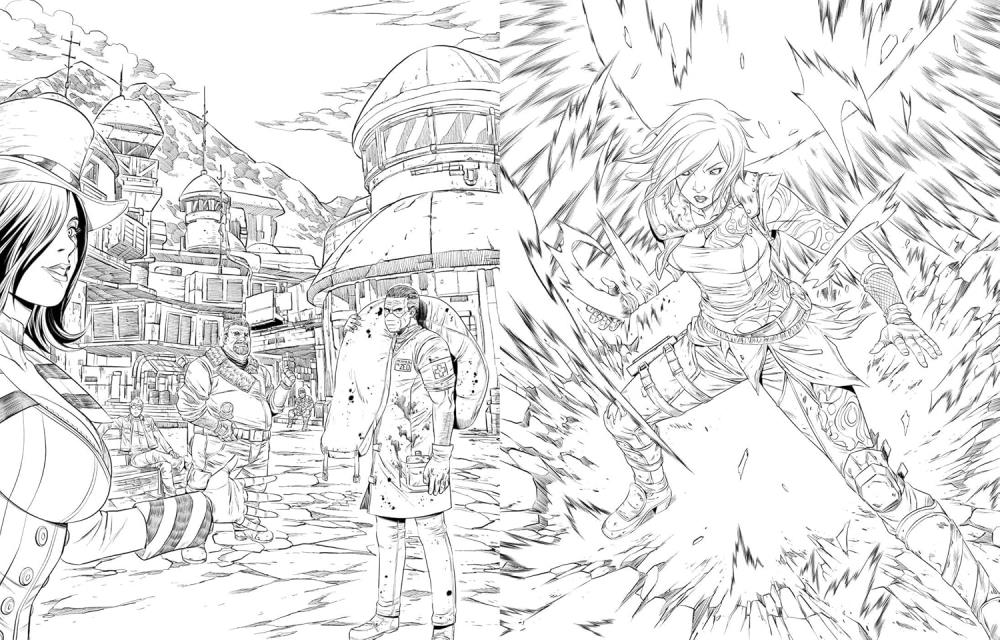Borderlands: The Official Coloring Book Gallery Image 8