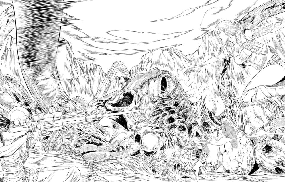 Borderlands: The Official Coloring Book Gallery Image 6