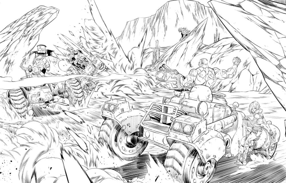 Borderlands: The Official Coloring Book Gallery Image 5
