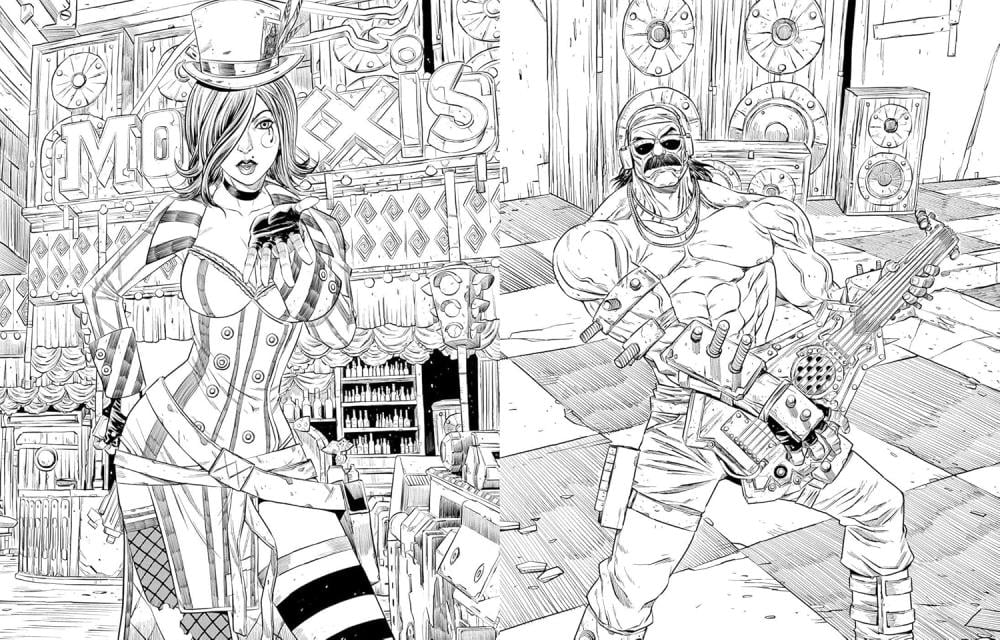 Borderlands: The Official Coloring Book Gallery Image 9