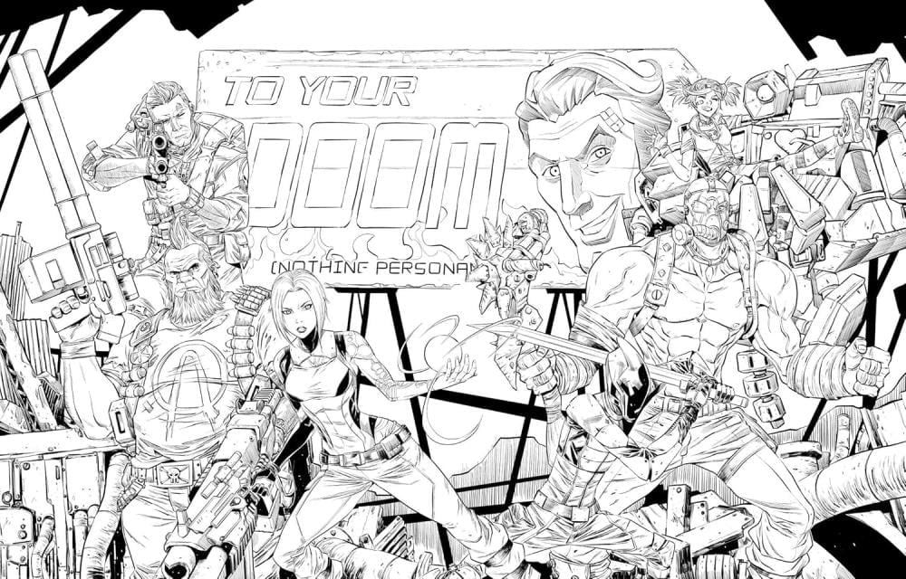 Borderlands: The Official Coloring Book Gallery Image 7