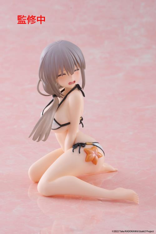 Uzaki-chan Wants to Hang Out! Desktop Cute Tsuki Uzaki (Swimwear Ver.) Figure Gallery Image 11