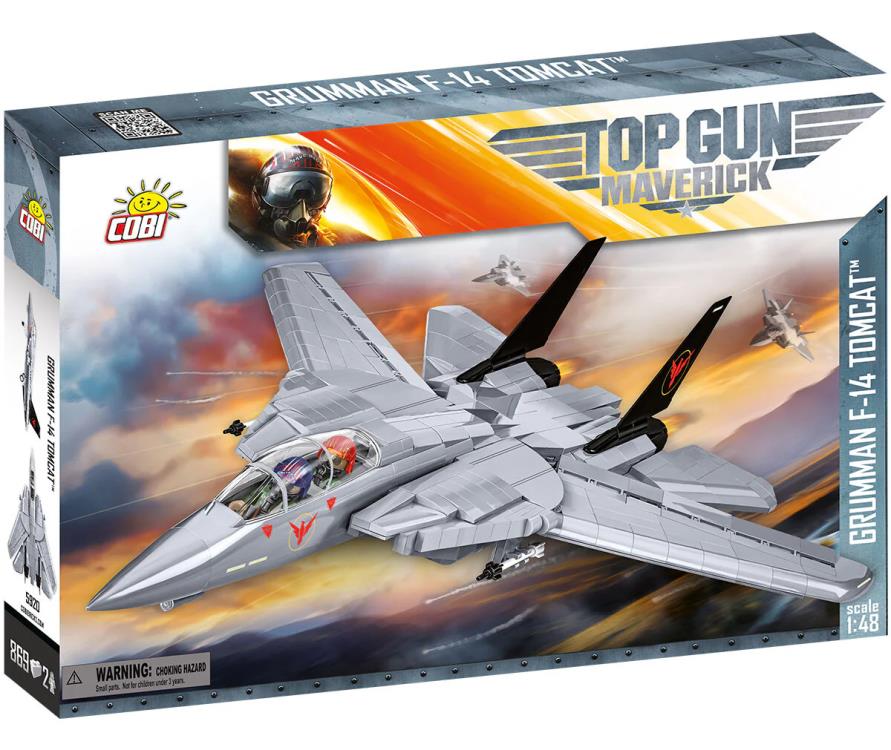 Top Gun: Maverick Grumman F-14 Tomcat 1/48 Scale Building Block Set Gallery Image 8