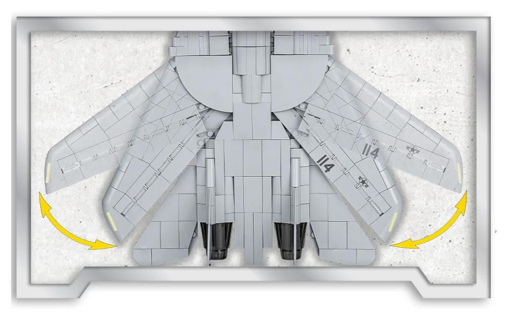 Top Gun F-14A Tomcat 1/48 Scale Building Block Set Gallery Image 6
