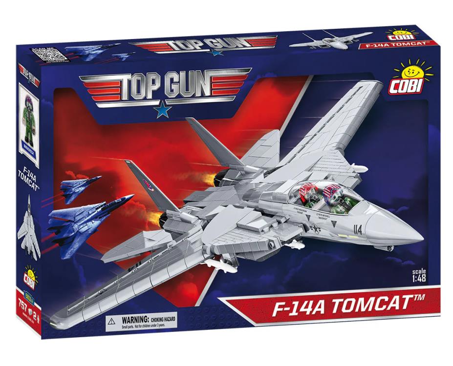 Top Gun F-14A Tomcat 1/48 Scale Building Block Set Gallery Image 10