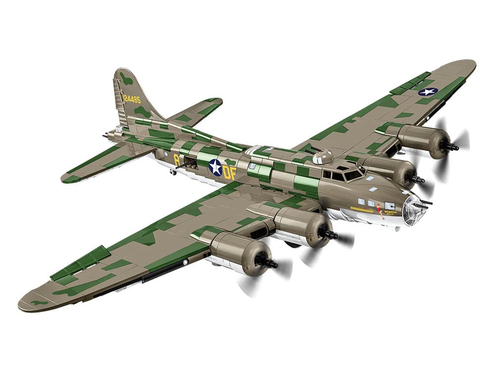 Historical Collection World War II Boeing B-17F Flying Fortress "Memphis Belle" (Executive Edition) 1/48 Scale Building Block Set Gallery Image 1